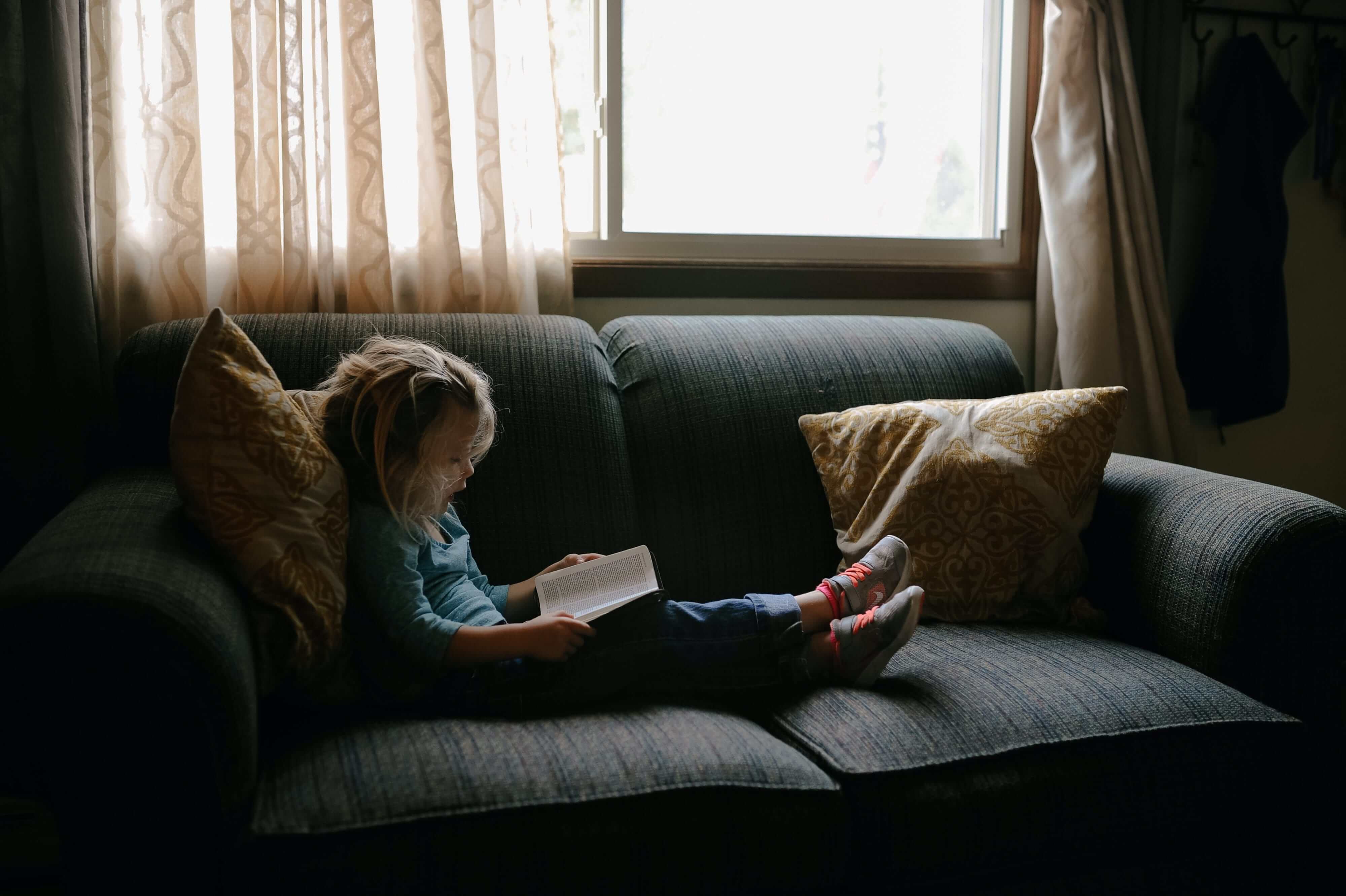 Girl reading